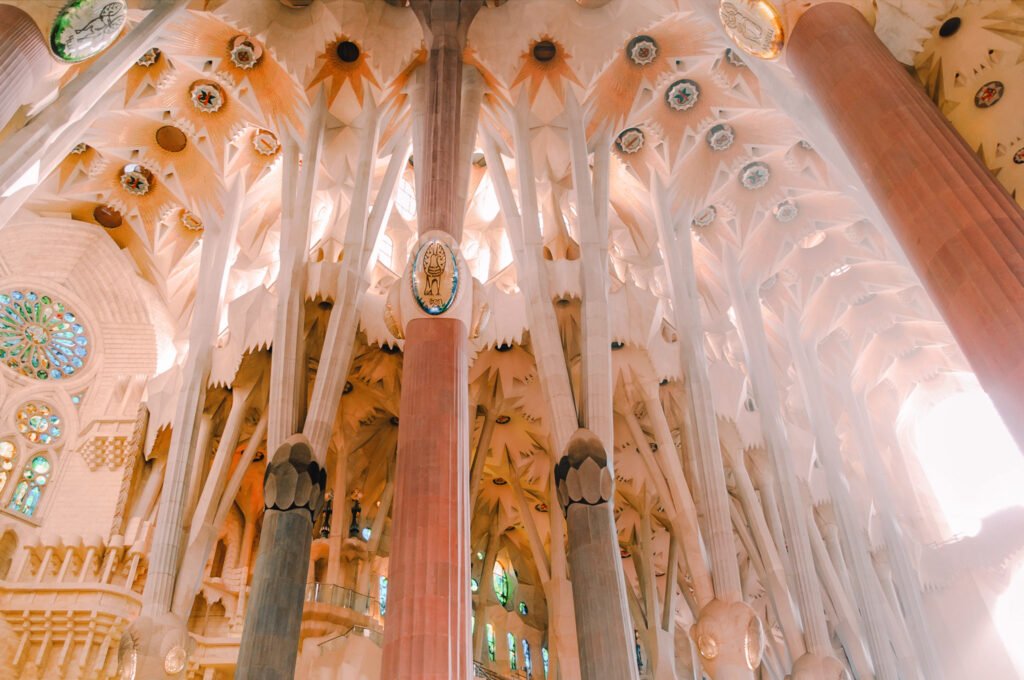 Best Places in Europe for Solo Female Travelers - Barcelona La Sagrada Família Inside