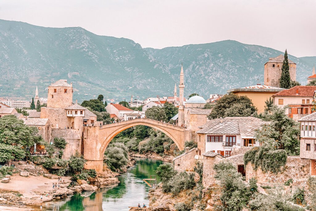 Solo Female Travel in Europe: 10 Cheap Places - Bosnia & Herzegovina- Mostar Bridge