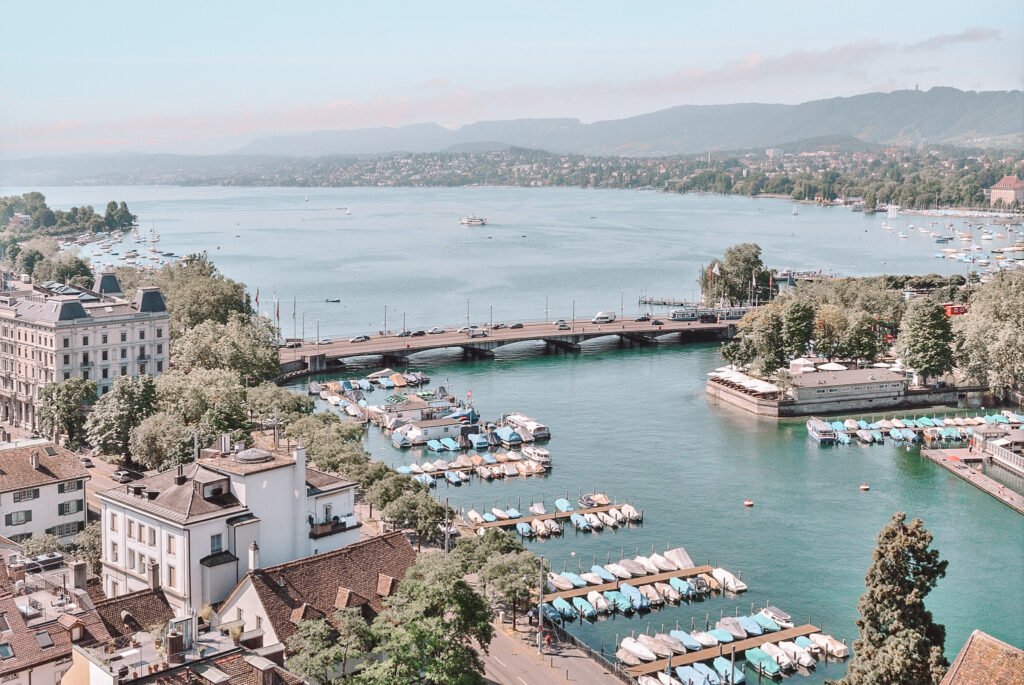 Safest European Cities for Solo Female Travelers - Zurich Lake