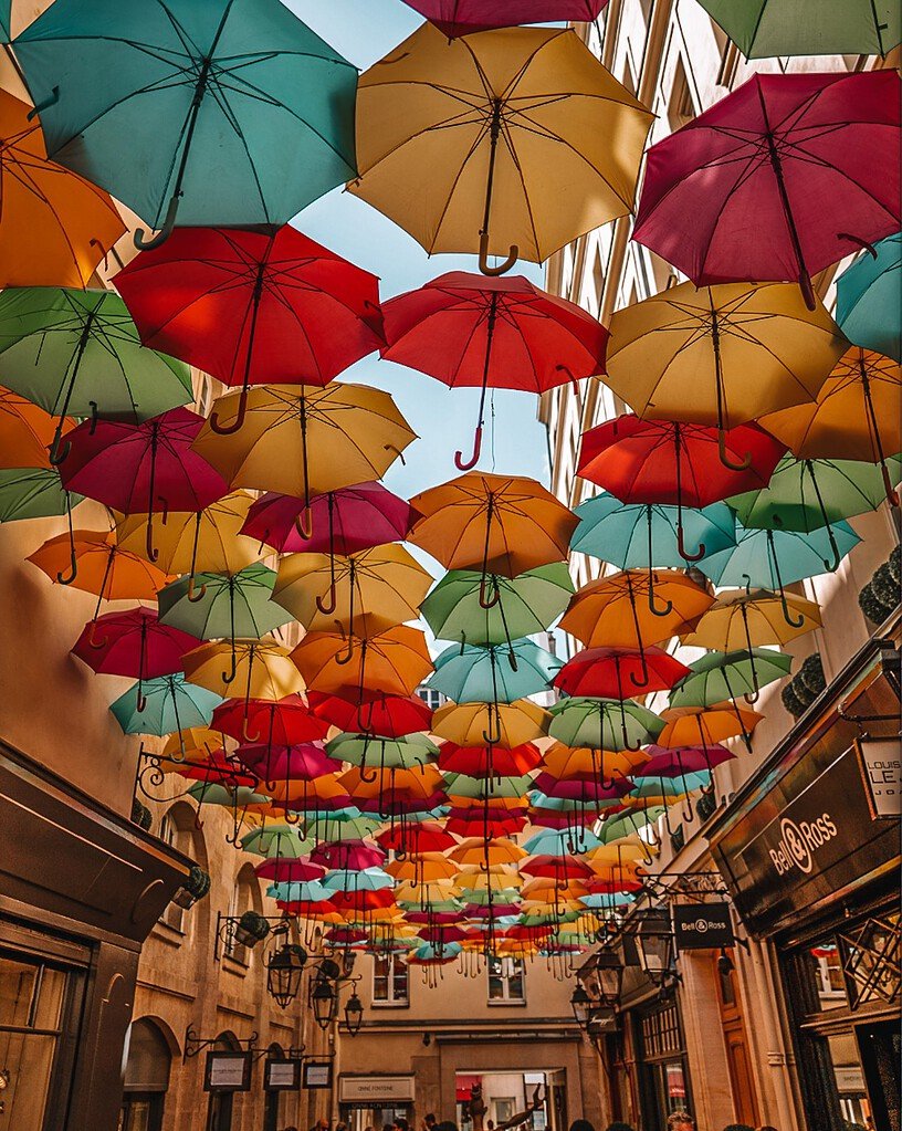 The famous umbrellas of Guatapé